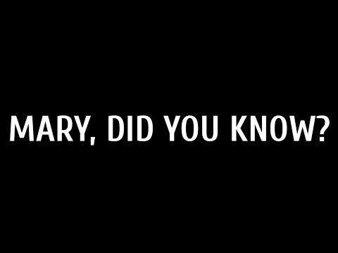 Mary Did You Know - Carrie Underwood