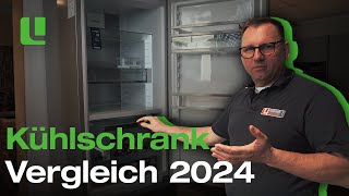 Diese KÜHLSCHRÄNKE können wir 2024 empfehlen! - Vergleich ❄