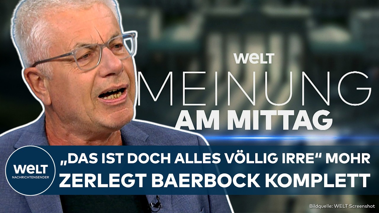 NEW YORK: Influencerin Annalena Baerbock! Mohr kann es nicht fassen und zerlegt die Grüne komplett