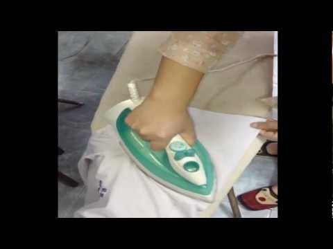 วิธีรีดผ้า