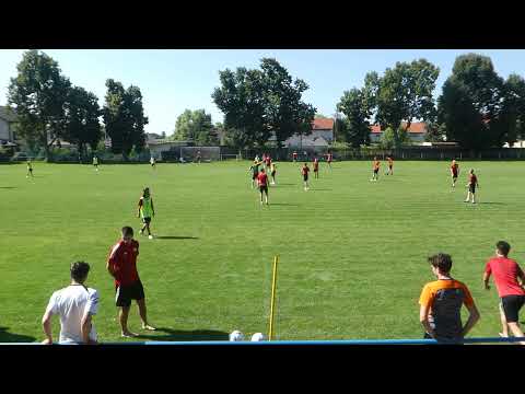Tempo Praha U17 - Tempo Praha U16 (modelový zápas 30.7.2021) - 1. část