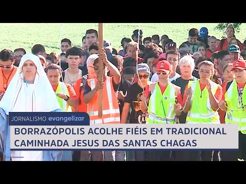 Borrazópolis acolhe fiéis em tradicional Caminhada Jesus das Santas Chagas