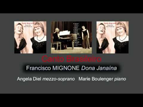 Canto Brasileiro  Dona Janaína  F. Mignone