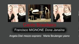 Canto Brasileiro  Dona Janaína  F. Mignone