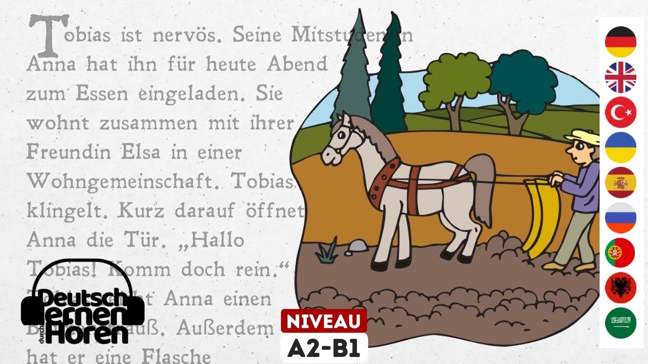 #828 Deutsch lernen mit Geschichten - [Deutsch lernen durch Hören] zum Hören & Lesen - Niveau: A2-B1