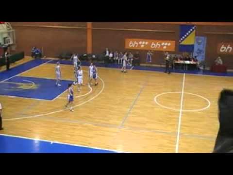 basket.ba 6. kolo / Ž / Željezničar - Banovići 83 :52
