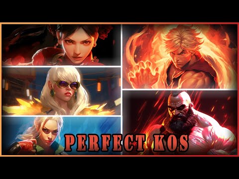 SF6 ➥ The Pro's Perfect KOs (Sako, Haitani, Punk, Daigo, Snake Eyez) Pt. 1