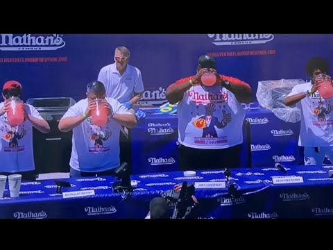 Badlands Chugs Wins Nathan’s Lemonade Drinking Competition And Sets New World Record