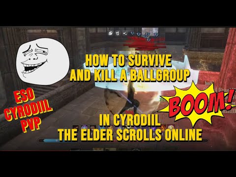 How to survive and kill a Ballgroup in Cyrodiil PvP- The Elder Scrolls Online