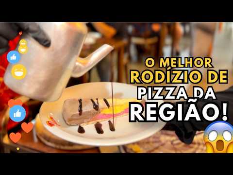 O MELHOR RODÍZIO DE PIZZA! 🍕 Tour em Barra Bonita e Igaraçu!