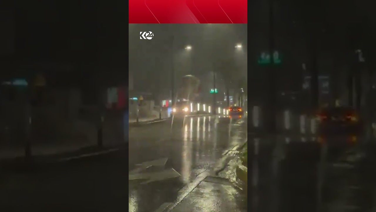 ڤیدیۆ | با یاری رۆکێت لیگ بکەین؛ تۆپێکی گەورە ئاستەنگی هاتووچۆی دروستکردووە