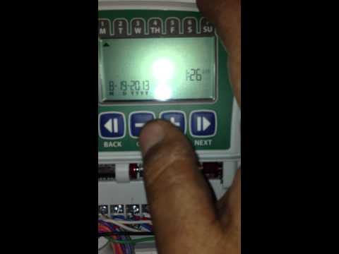 how to program rainbird ESP - RZX