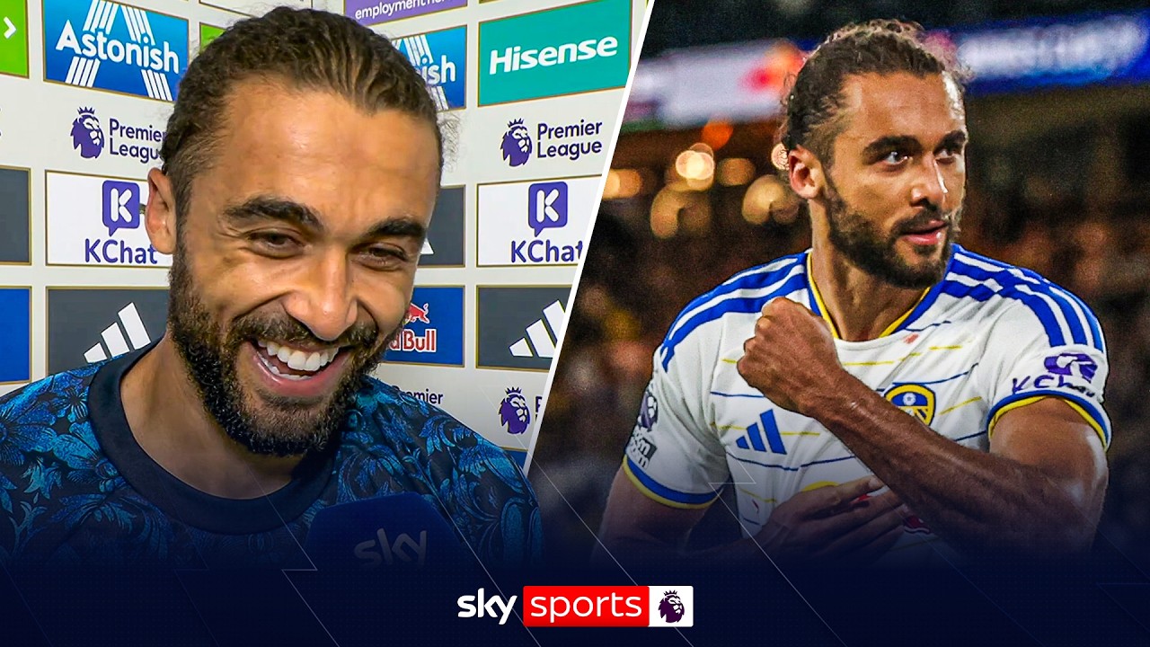 Dominic Calvert-Lewin's FULL post-match interview after Leeds 4-1 Newcastle