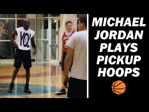 Rare Video of MICHAEL JORDAN Playing Pickup Basketball (Higher Quality)
