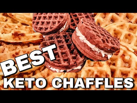 Best KETO Chaffles : White Bread & Chocolate Chaffle Recipes | Suz and The Crew