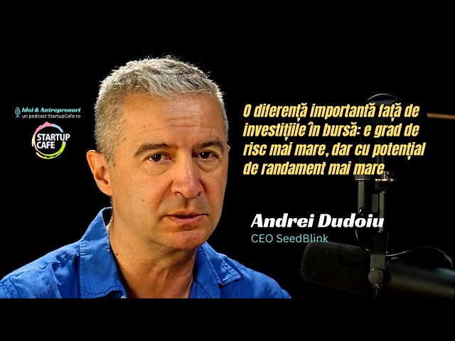 Investițiile în startup-uri au grad de risc ridicat. Anumiți investitori „migrează” de la startup-uri la titluri de stat Tezaur și Fidelis. Interviu cu directorul platformei de multifinanțare SeedBlink, Andrei Dudoiu