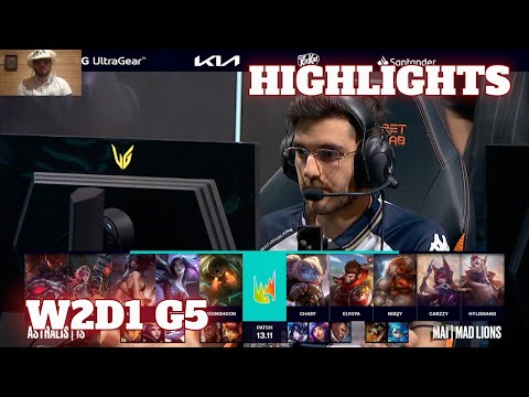 AST vs MAD - Highlights (ESS Reacts) | Week 2 Day 1 LEC Summer 2023 | Astralis vs Mad Lions W2D1