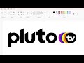 How To Draw The Pluto TV Logo Using MS Paint How To Draw On Your Computer