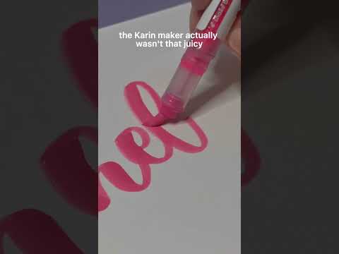 $300 VS $30 paint markers… 🖊️ 🎨 #shorts