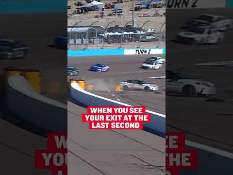 a bad driver never misses their exit 😤