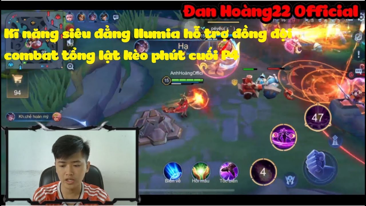 Kĩ năng siêu đẳng Ilumia hỗ trợ đồng đội combat tổng lật kèo phút cuối P4