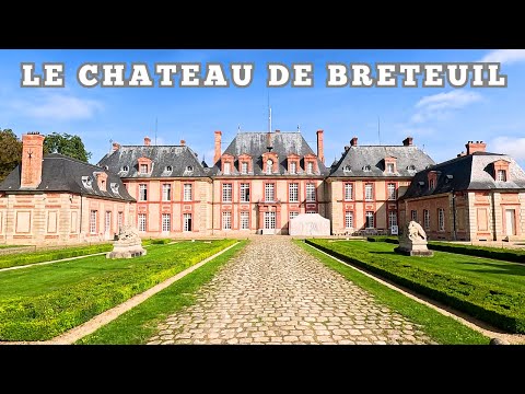 LE CHATEAU DE BRETEUIL, le Chateau de la BELLE AU BOIS DORMANT (Visite,jardin,spectacle, animations)