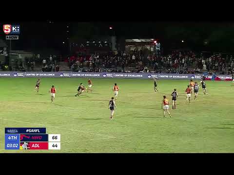 Rd 6 Hostplus SANFL Snapshot - Norwood's Henry Nelligan dodges and goals