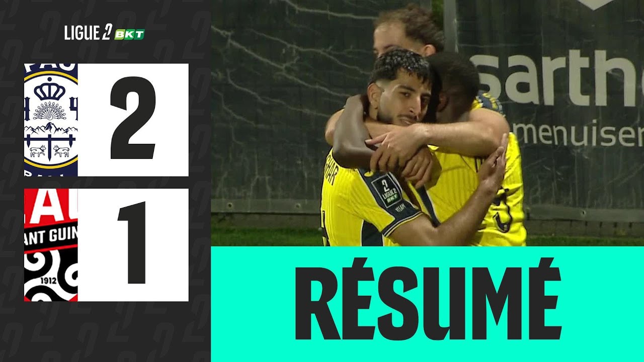 Pau vs Guingamp Highlights
