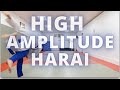 Harai goshi with High Amplitude