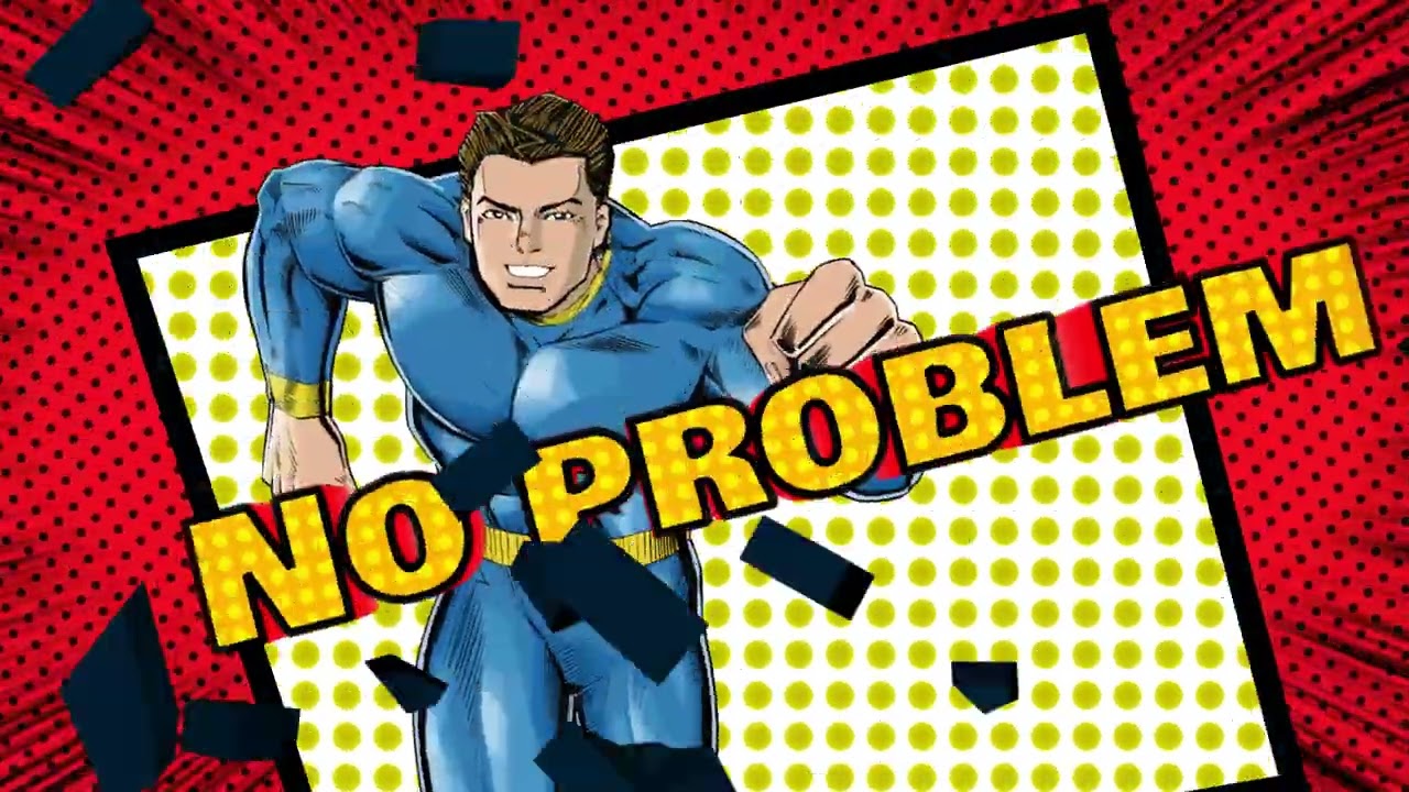 アメコミ風CM