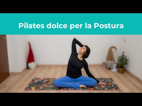 Gentle Pilates for Posture | Pilates Exercises at Home in Italian