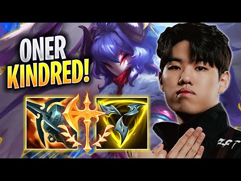 ONER CHILLING WITH KINDRED! - T1 Oner Plays Kindred JUNGLE vs Sejuani! | Season 2023