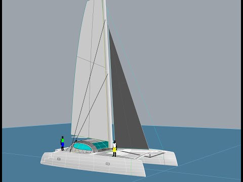01.   Building 15m carbon performance catamaran - "CarbonBee"