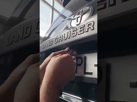 Toyota Land Cruiser Prado 150 Rückfahrkamera wechseln | Schritt für Schritt Anleitung #deutschland #