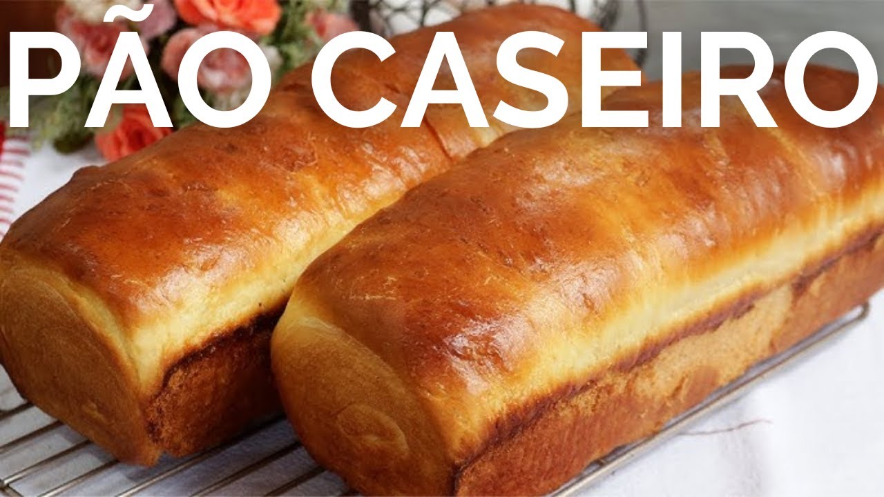 PÃO CASEIRO - NÃO EXISTE PÃO MAIS FÁCIL QUE ESSE!!!