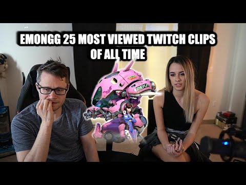 EMONGG BEST MOMENTS - Top 25 MOST Viewed Clips on Twitch
