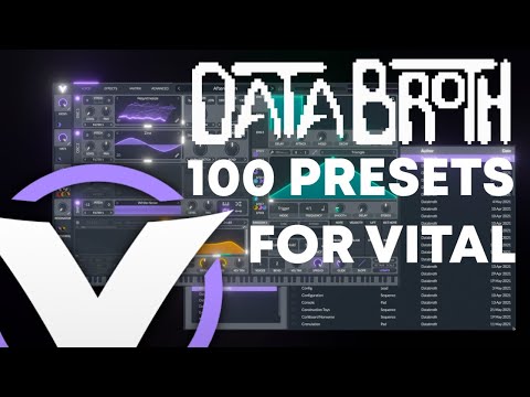 Demoing all 100 presets of my new Vital pack "Volatile