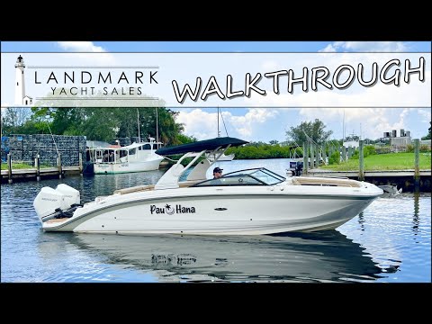 2019 Sea Ray SDX 290 Outboard Video