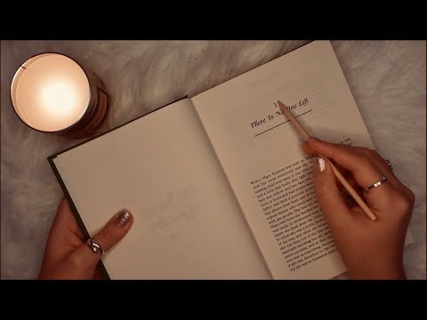 ASMR 3 hours reading in inaudible whispers (clicky mouth sounds)