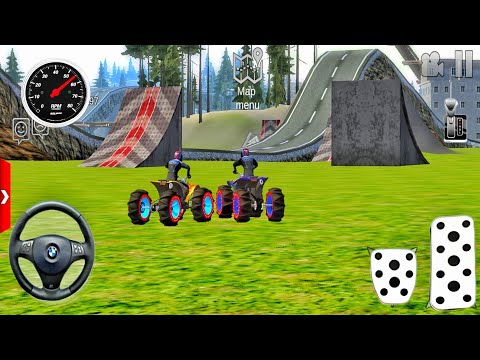 Offroad Dirt ATV Monster Quad Motor Bikes Driving Gameplay | Offroad Outlaws 3D Android Game