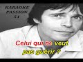 KARAOKE PIERRE BACHELET . A perpetuité 1998  KARAOKE PASSION 51