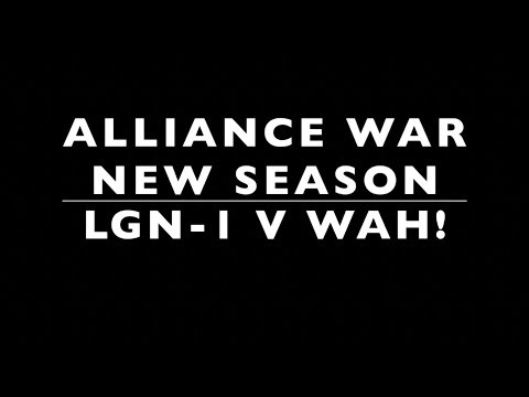 LGN-1 v WAH! - NEW SEASON - Dorm in Action - Tier 1 Alliance Wars