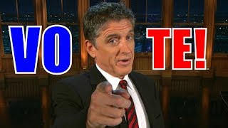 If you don't vote, you're a moron - Craig Ferguson, 2008