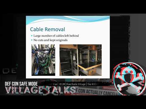 DEF CON Safe Mode   Ham Radio Village   K0BAK   The K0BAK News Van 1 of 2