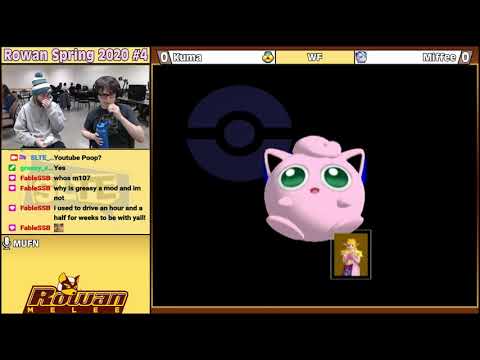 Rowan Spring 2020 #4: Kuma (Sheik) Vs. Miffee (Puff) - WF