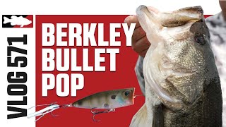 Giant Florida Bass on the Berkley Bullet Popper w/Cox