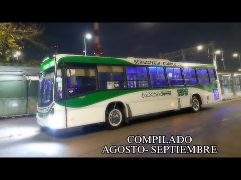 Compilado Bondis grabados durante AGOSTO Y SEPTIEMBRE
