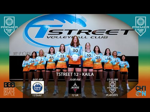 Tstreet 12 Kaila vs Wave 12 Juliana - PVL 12U Premier Tournament #3  2 21 2021-SemiFinals