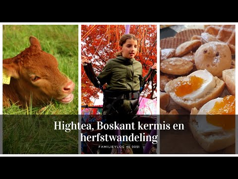 High tea, Kermis Boskant en herfstwandeling