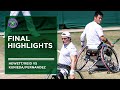 Hewett / Reid vs Fernandez / | Gentlemen's Wheelchair Doubles Final Highlights | Wimbledon 2022
